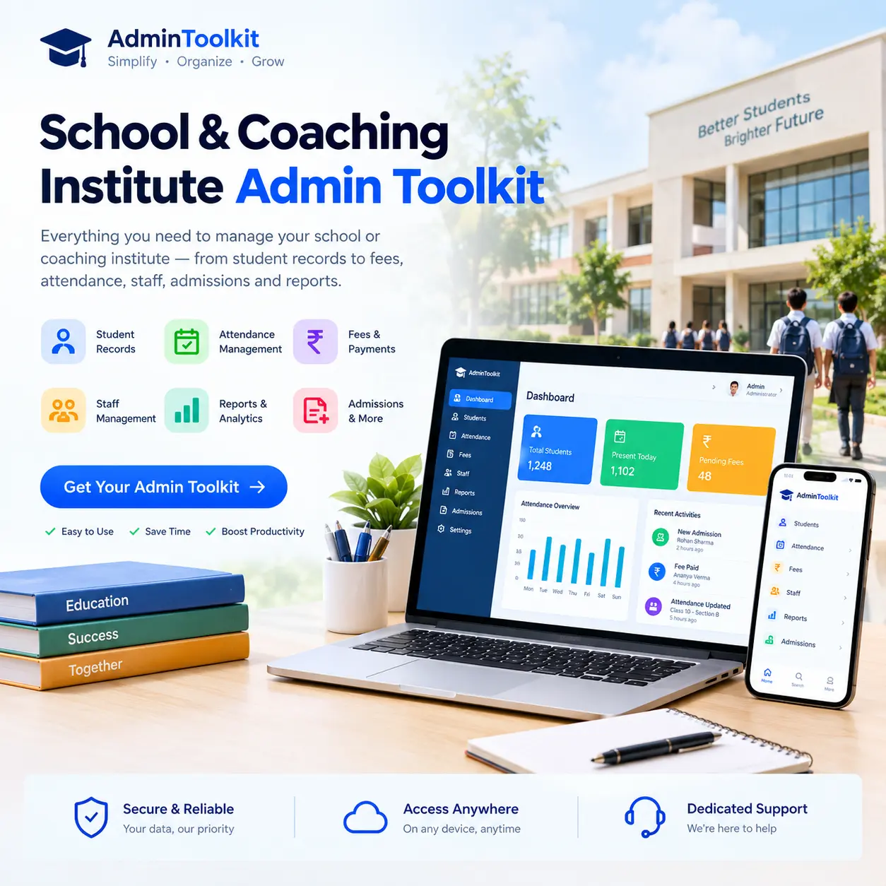 Admin Toolkit Dashboard